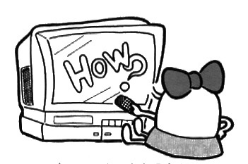 P-200キャラクターピッピちゃんのイラスト