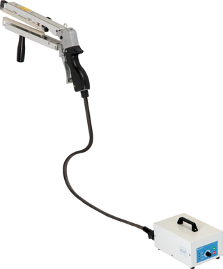 縦型ハンディ：上下加熱式モデル;後側よりの写真