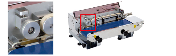 デザインローラー取り付け位置の確認のための画像