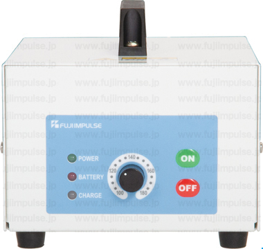 片側加熱仕様機の制御ボックス；コントロールパネル側